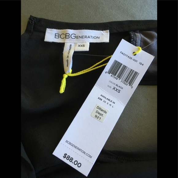 BCBGeneration sequin top - Picture 4 of 6